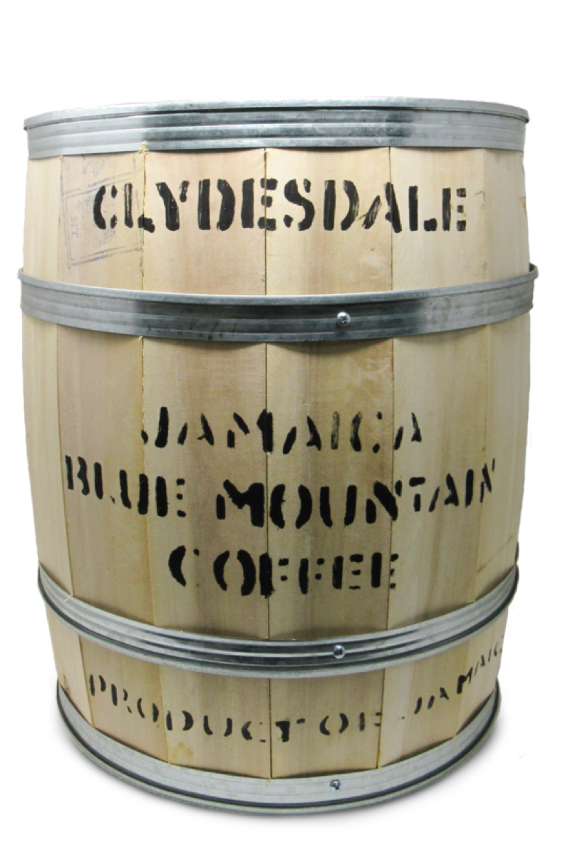 Clydesdale Jamaica Blue Mountain Coffee Barrel