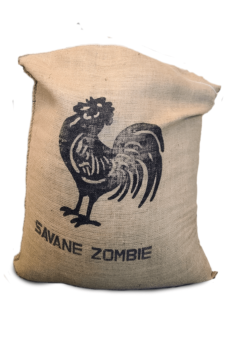 60kg Bag of Haiti Savane Zombie Specialty Green Coffee Beans from Kok Ki Chante Coop, Washed  - Wholesale